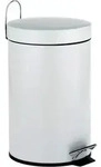 Kela Kosmetikeimer Linda Metall wei&szlig; 26cm 17cm&Oslash; 3l, 18160 - Wei&szlig;