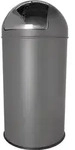 Abfallsammler &Oslash;314xH650mm 30l mittelgrau HELIT - Grau