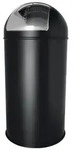 Abfallsammler &Oslash;314xH650mm 30l schwarz HELIT - Schwarz