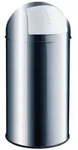 Abfallsammler &Oslash;314xH650mm 30l VA HELIT - Silber