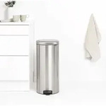 Brabantia Treteimer Newicon 30,0 L Stahl matt - Silber