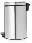 Brabantia Pedal Bin newIcon, 29 cm, 290 mm, 335 mm, 460 mm, 2,71 kg, 325 mm - Silber