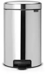 Brabantia 113581, 12 l, Rund, Edelstahl, Kunststoff, Terrasse, 25,1 cm - Silber