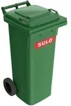 80 Liter Sulo M&uuml;lltonne, M&uuml;lleimer, Abfalltonne, Gro&szlig;m&uuml;llbeh&auml;lter gr&uuml;n - Gr&uuml;n