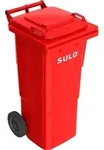60 Liter Sulo M&uuml;lltonne, M&uuml;lleimer, Abfalltonne, Gro&szlig;m&uuml;llbeh&auml;lter rot (60 Sulo