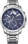 Tommy Hilfiger CASUAL SPORT 1791348 Uhr Sehr Sportlich - Silber/Blau