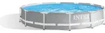 INTEX 26712GN - Prism Frame Pool inkl. GS-Filterpumpe (366x76cm) - Grau