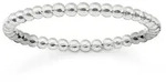 Ring Dots f&uuml;r Damen aus Sterlingsilber von Thomas Sabo (Gr&ouml;&szlig;e: 52mm) -...