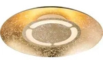 Globo Lighting Deckenleuchte Metall goldfarben, LED - Gold
