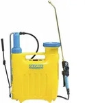 GLORIA Hobby 1200, Rucksack-Gartenspritzer, 12 l, 12 l, Blau, Gelb, Kunststoff,