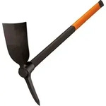 Fiskars Spitz- und Breithacke - Schwarz
