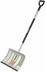 Freund Victoria Aluminium Schneeschieber Schneeschaufel 50x35cm, Alu-Stiel 125cm