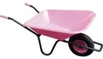 FORT 515-90 Cosmo Universalschubkarre Schubkarre| Pink | PP-Mulde | 90L - Rosa