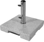 Doppler Granitsockel Trolley Granit-Schirmst&auml;nder 40 kg mit Rollen und Griff -