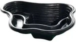 Colibri Calmus SII, Schwarz, Vorgeformter Teich, 220 l, 3,44 kg, 1350 mm, 450 mm -