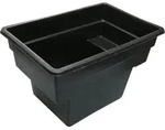 Ubbink QUADRA C1 - Fertigteich - HDPE, Fassungsverm&ouml;gen 520 l - Schwarz