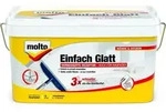 Molto Einfach Glatt, Wei&szlig;, Fertig gemischt, 7 kg, Paste (Substanz), Beton, Putz,