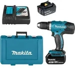 Makita DDF453RFE, Handbohrmaschine, Schwarz, Blau, 1,3 cm, 3,6 cm, 1,3 cm, 1,5 mm -