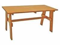 DEGAMO Gartentisch Holztisch Tisch FREITAL 72x150cm, Holz Kiefer massiv