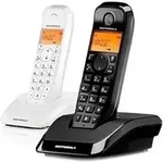 Motorola S1202 DUO wei&szlig; und schwarz - Schwarz/Wei&szlig;