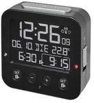 Funk-Wecker Bingo TFA 60.2531 Negativdisplay Funkuhr Lichtsensor - Schwarz