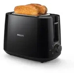 Philips Daily Collection Toaster, 2 Toastschlitze, Br&ouml;tchenaufsatz, 8 Stufen,