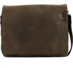 strellson Richmond Messenger LH Dark Brown - Braun