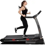 MOTIVE FITNESs by U.N.O. Laufband Speed 2.5 inkl. Unterlegmatte - Grau/Schwarz