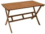 DEGAMO Gartentisch Klapptisch Esstisch Holztisch BONITA 120x70cm rechteckig,