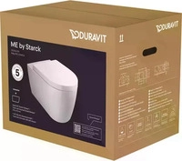Duravit 45290900A1, Duravit WC-Set mit Absenkautomatik wandh&auml;ngend, wei&szlig;, 1 Stk.