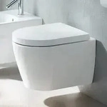 Duravit ME by Starck Wand-WC Compact Rimless Set - Wei&szlig;