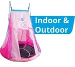 HUDORA Nestschaukel mit Zelt Heart 110