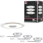 Paulmann Premium LED Einbauleuchte Whirl Basisset - Silber