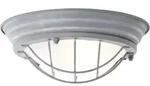 BRILLIANT Wand- und Deckenleuchte 29cm Typhoon grau IP20 E27 30 Watt dimmbar g. f.