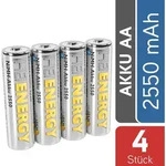 Ready to use Akku 2550 mAh