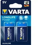 Varta 4922121412, Einwegbatterie, Zink-Mangan-Dioxid (Zn/MnO2), 9 V, 2 St&uuml;ck(e),