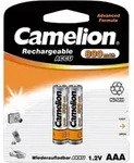 Micro-Akku CAMELION 1,2V 800 mAh Typ AAA NiMH 2er-Blister - Orange