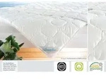 f.a.n. Leicht-Steppbett Summerline Wash Baumwolle Gr&ouml;&szlig;e 155x220 - Wei&szlig;