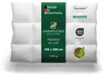HANSKRUCHEN Daunenbettdecke 155x220 cm Warm 90% Daunen waschbar Allergiker