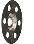 Fischer D&auml;mmstoffteller Metall DTM 60/10 A4, 100 St&uuml;ck, 088805