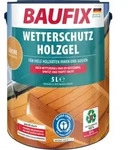 BAUFIX Wetterschutz-Holzgel l&auml;rche seidengl&auml;nzend, 5 Liter, Holzlasur