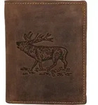 Green Burry Vintage Animal Collection Stag" Leder (Braun)" - Braun