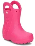 Crocs Handle It Rain, Stiefel, Regenstiefel, Uni, Kind, Rot, Einfarbig - Rosa - 29