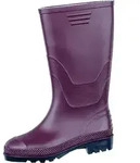 Beck Damen PVC Stiefel bordeaux, Baumwollfutter, 5033106/36 - Rot - 36