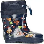 Playshoes Gummistiefel Waldtiere gef&uuml;ttert, in marine, Gr&ouml;&szlig;e 18 - Blau - 18