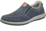 Hittcher Herren Slipper Extraweit Gummisohle blau - Dunkelblau - 47