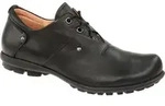 Think KONG Herrenschuhe - bequeme Schn&uuml;r Halbschuhe schwarz Elegant NEU - Schwarz -