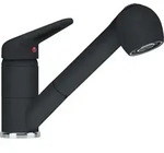 FRANKE Armatur NOVARA-PLUS in ONYX mit Auszugsbrause / Einhebelmischer