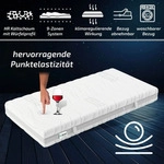 Matratze 90x200cm H2 Vital Premium 9 Zonen - Wei&szlig;