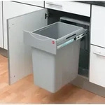 HAILO 3668-40 Abfallsorter 42 Liter EASY CARGO 42 ab 40 cm Schrankbreite - Grau